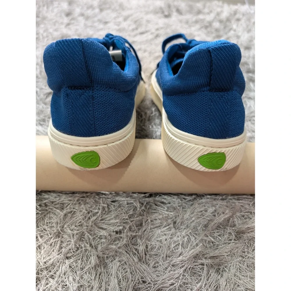 Cariuma IBI Low Royal Blue Knit Sneakers 300608U10M Mens 9 Womens 10.5